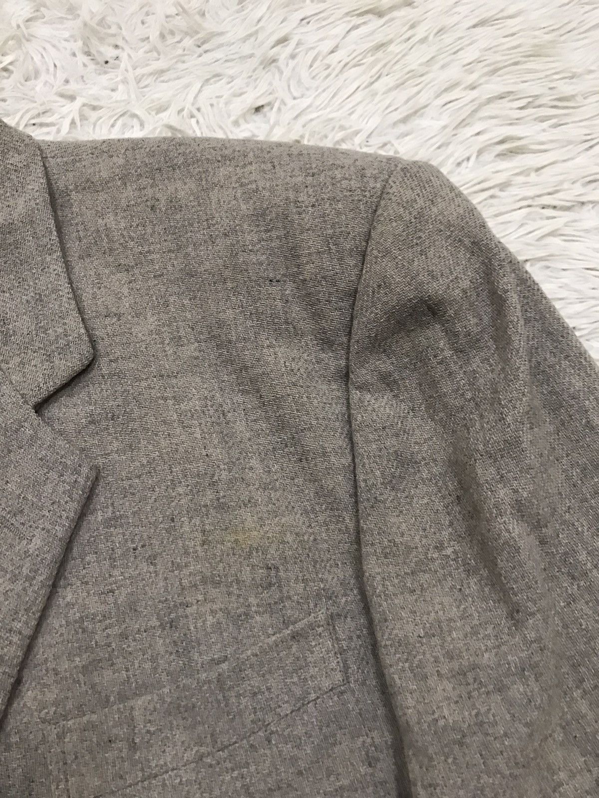 Comme des Garcons Homme Plus AD1993 Comme Des Garcons Homme Plus Wool Blazer Size 42S - 10 Thumbnail