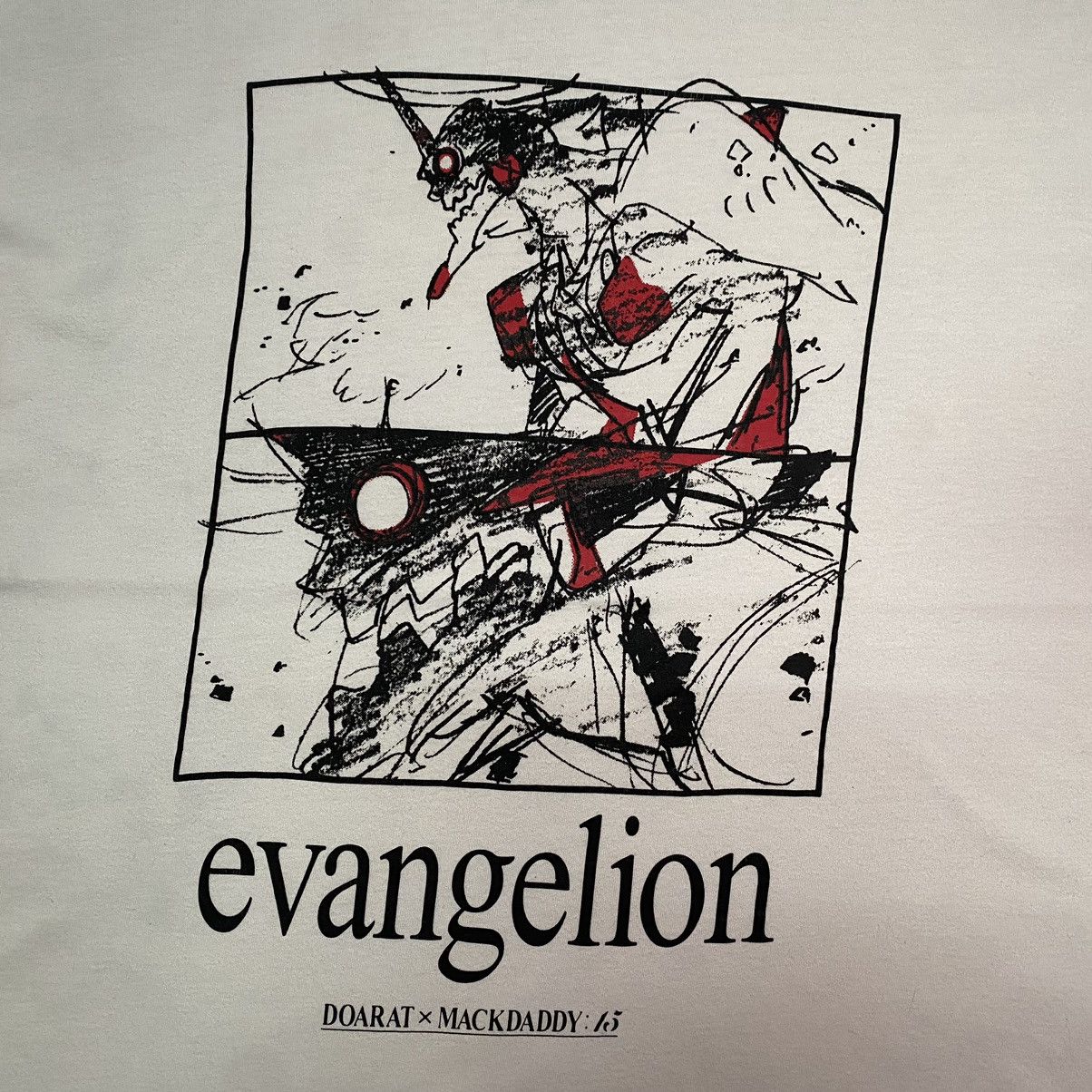 Anime DOARAT x MACKDADDY x EVANGELION ANIME T SHIRT Size US L / EU 52-54 / 3 - 5 Thumbnail