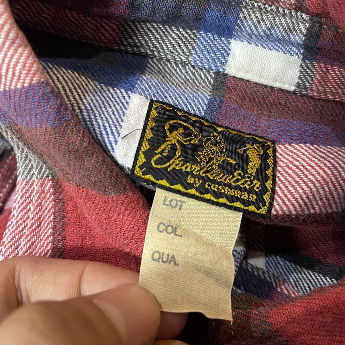 Cushman × Japanese Brand × Vintage Cushman flannel shirt Size US S / EU 44-46 / 1 - 6 Thumbnail
