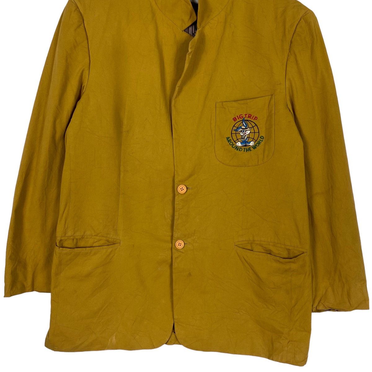 Jean Charles De Castelbajac Jean Charles De Castelbajac Made In Italy Button Coat Size US M / EU 48-50 / 2 - 6 Thumbnail