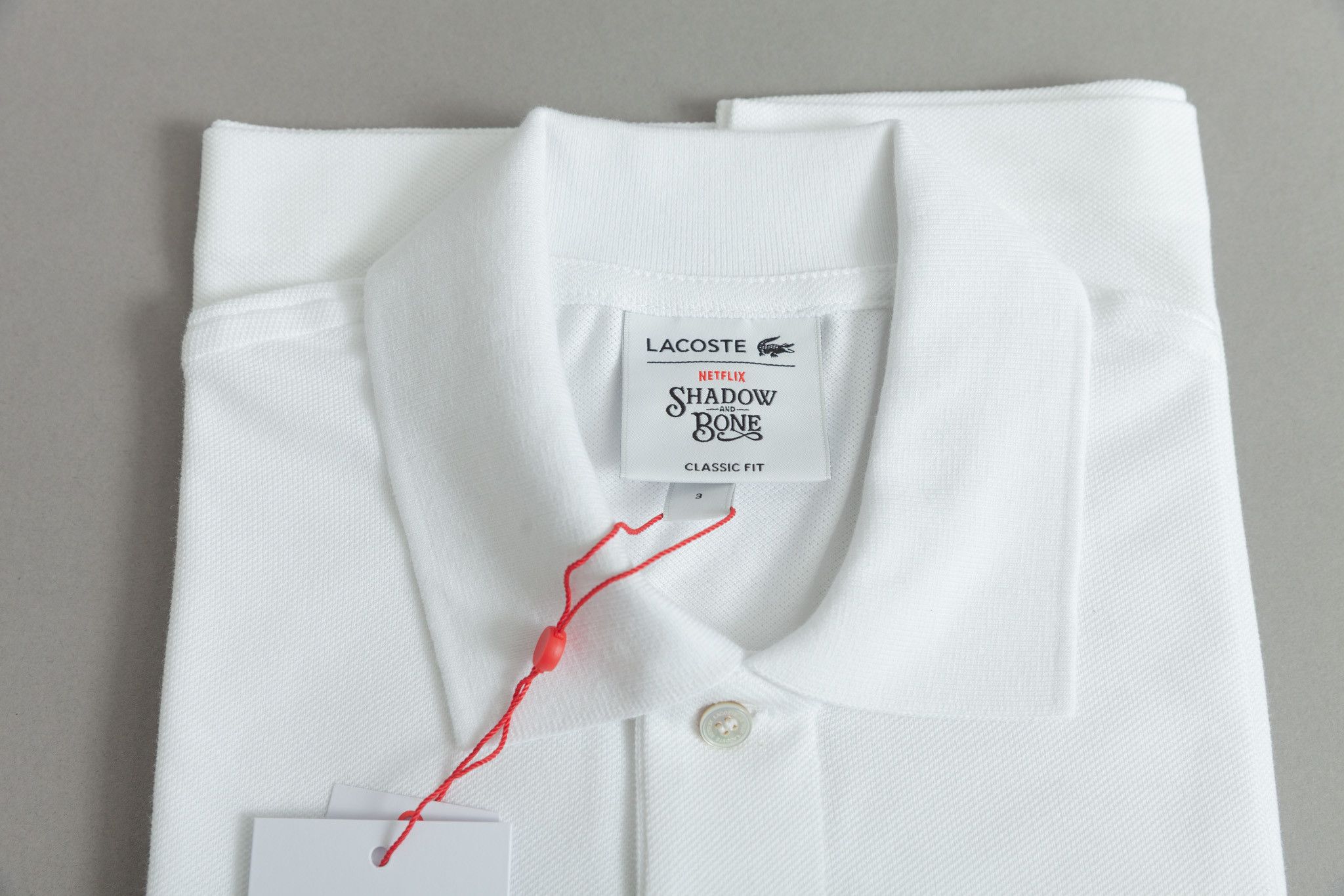 Lacoste Lacoste X Netflix Shadow & Bone Polo Shirt Size US S / EU 44-46 / 1 - 2 Thumbnail