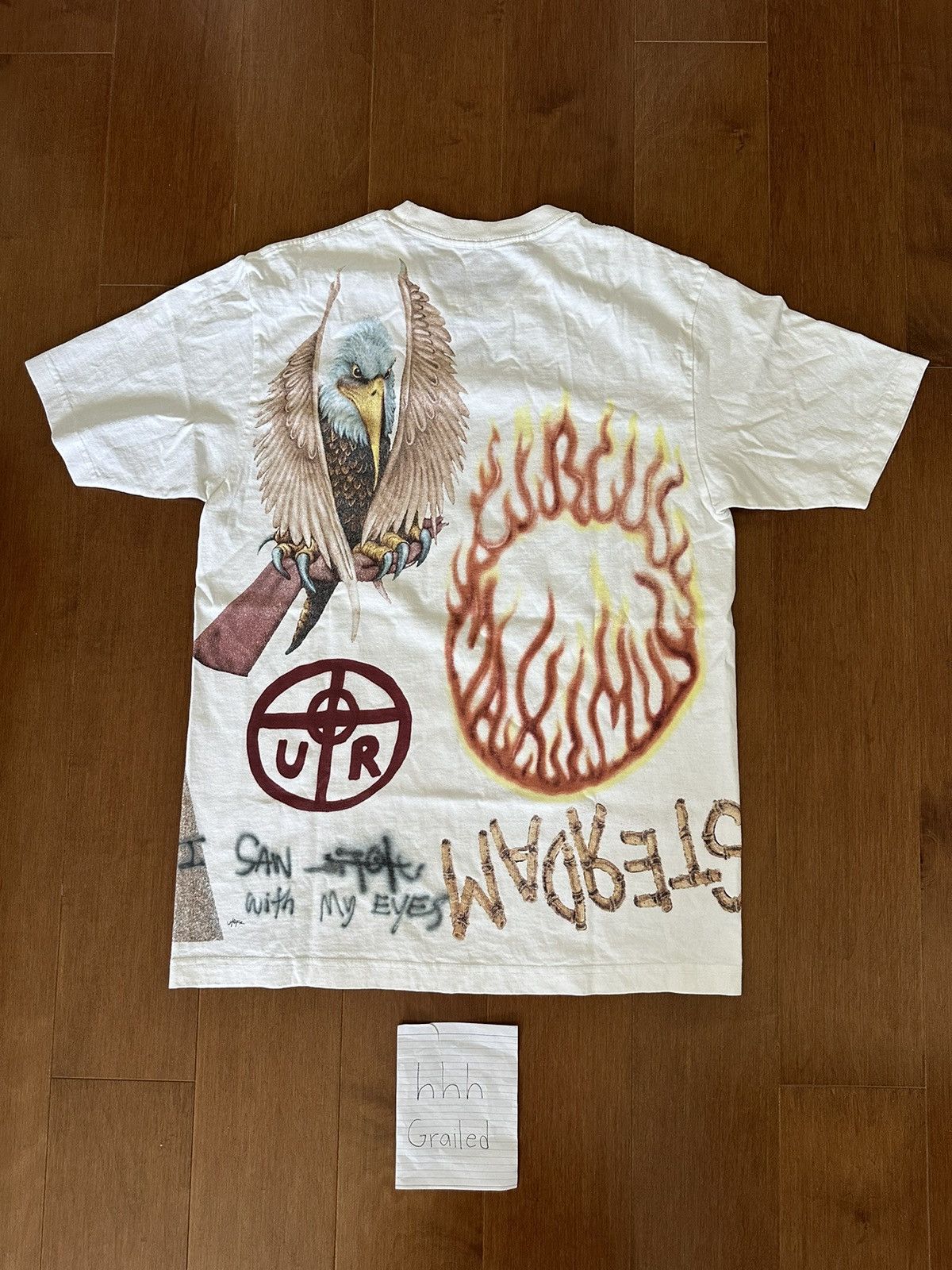 Travis Scott EUROPE EXCLUSIVE UTOPIA TOUR TEE TRAVIS SCOTT Size US M / EU 48-50 / 2 - 1 Thumbnail