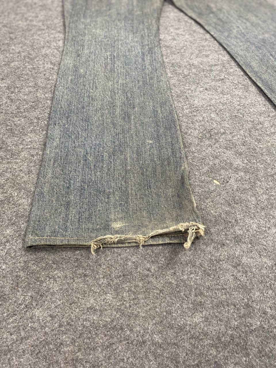 Japanese Brand blue way japan bootcut distressed denim nice rusty design Size US 34 / EU 50 - 7 Thumbnail