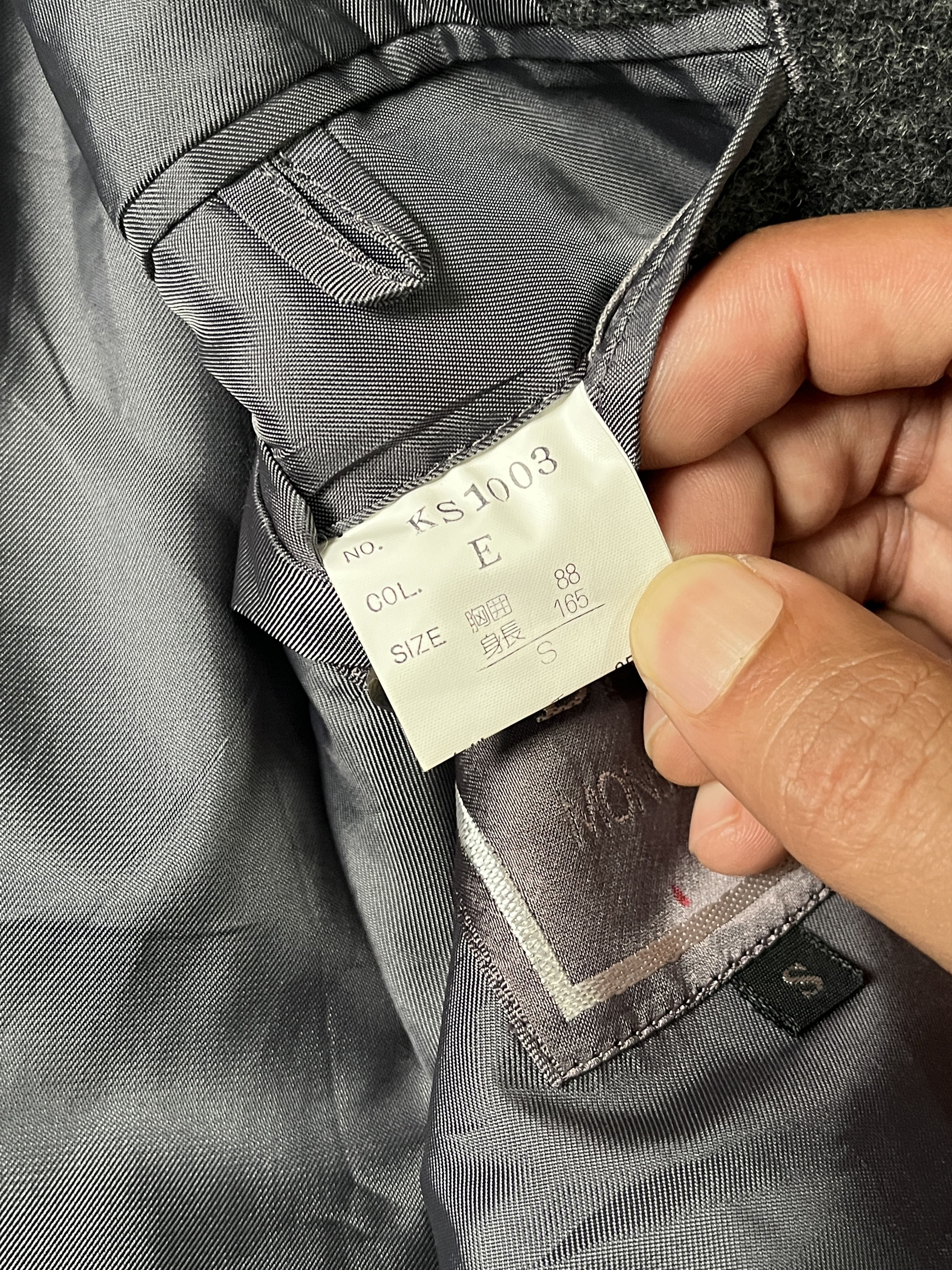 Christian Dior Monsieur Christian Dior Monsieur Wool Grey Blazer S Size 42R - 8 Thumbnail
