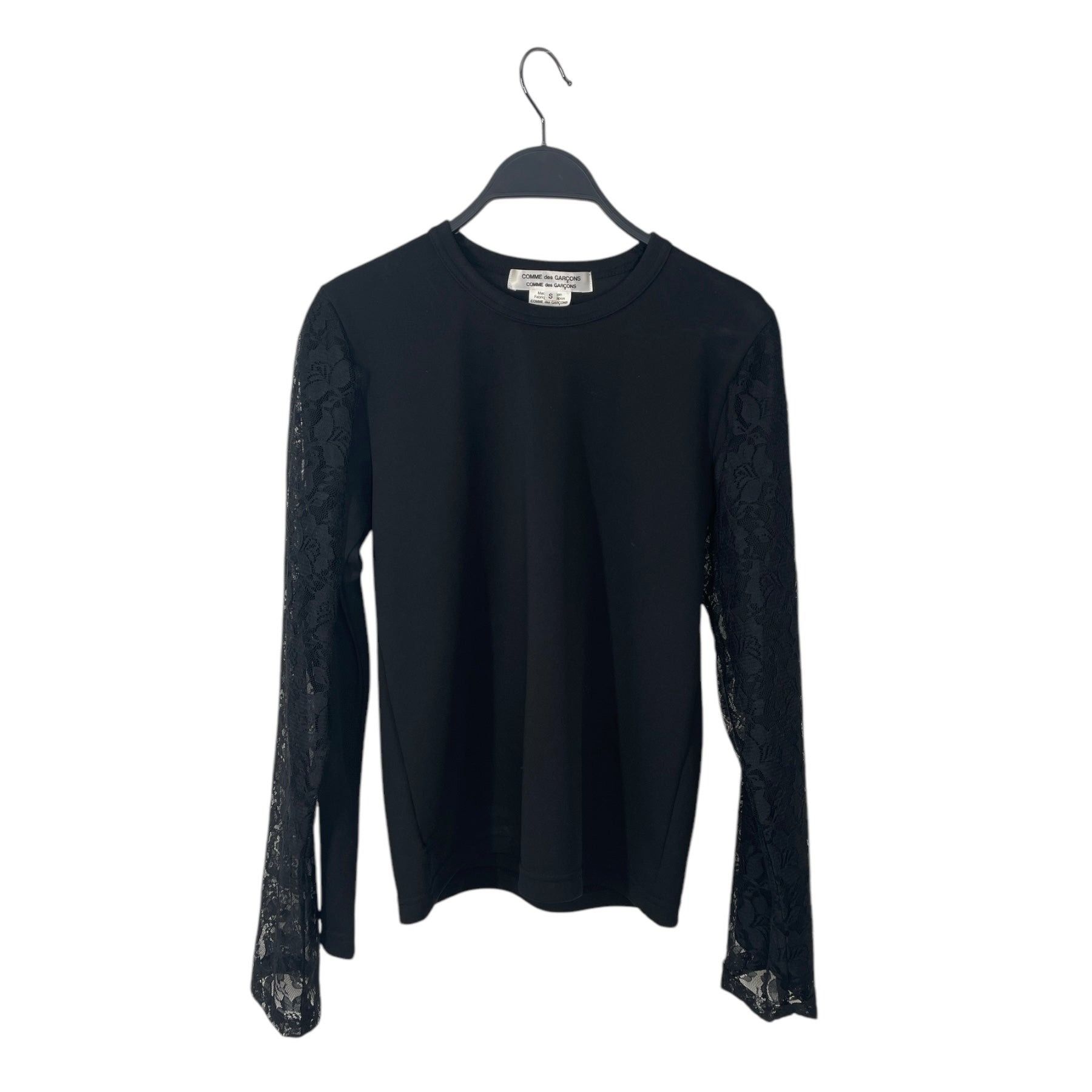 Comme des Garcons Archive Lace Sleeve Long Sleeve Tee Size S / US 4 / IT 40 - 1 Thumbnail