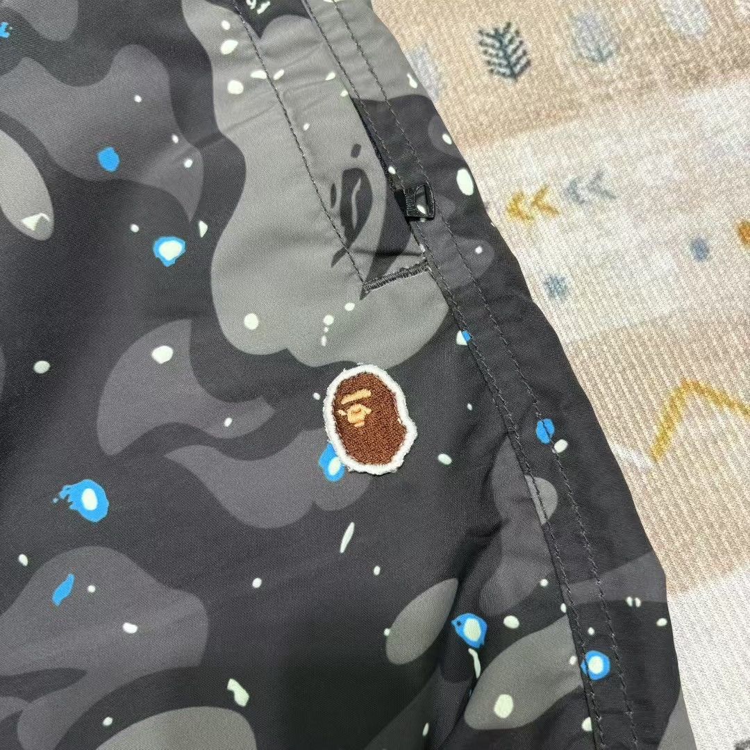 Bape BAPE SPACE CAMO SHARK SHORTS Size US 32 / EU 48 - 5 Thumbnail