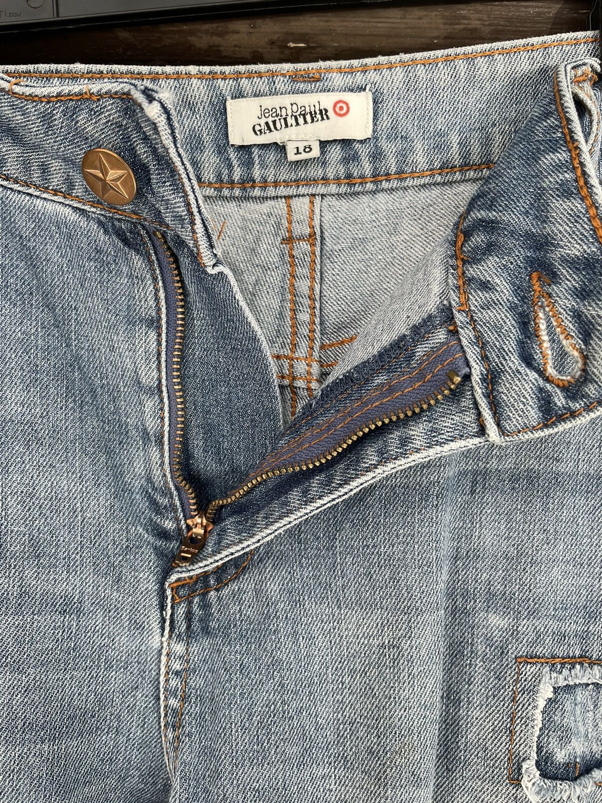 Jean Paul Gaultier Patchwork jeans by JPG Size 40" / US 18 - 8 Thumbnail