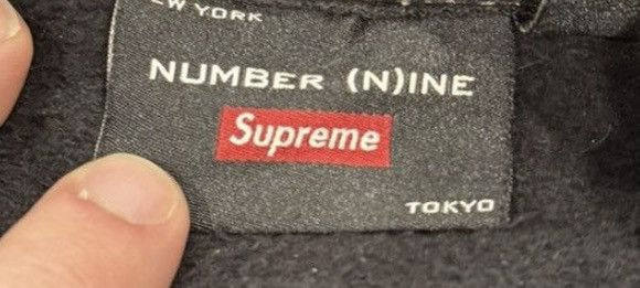 Number (N)ine × Supreme Supreme Number (N)ine Hoodie Size US L / EU 52-54 / 3 - 3 Thumbnail