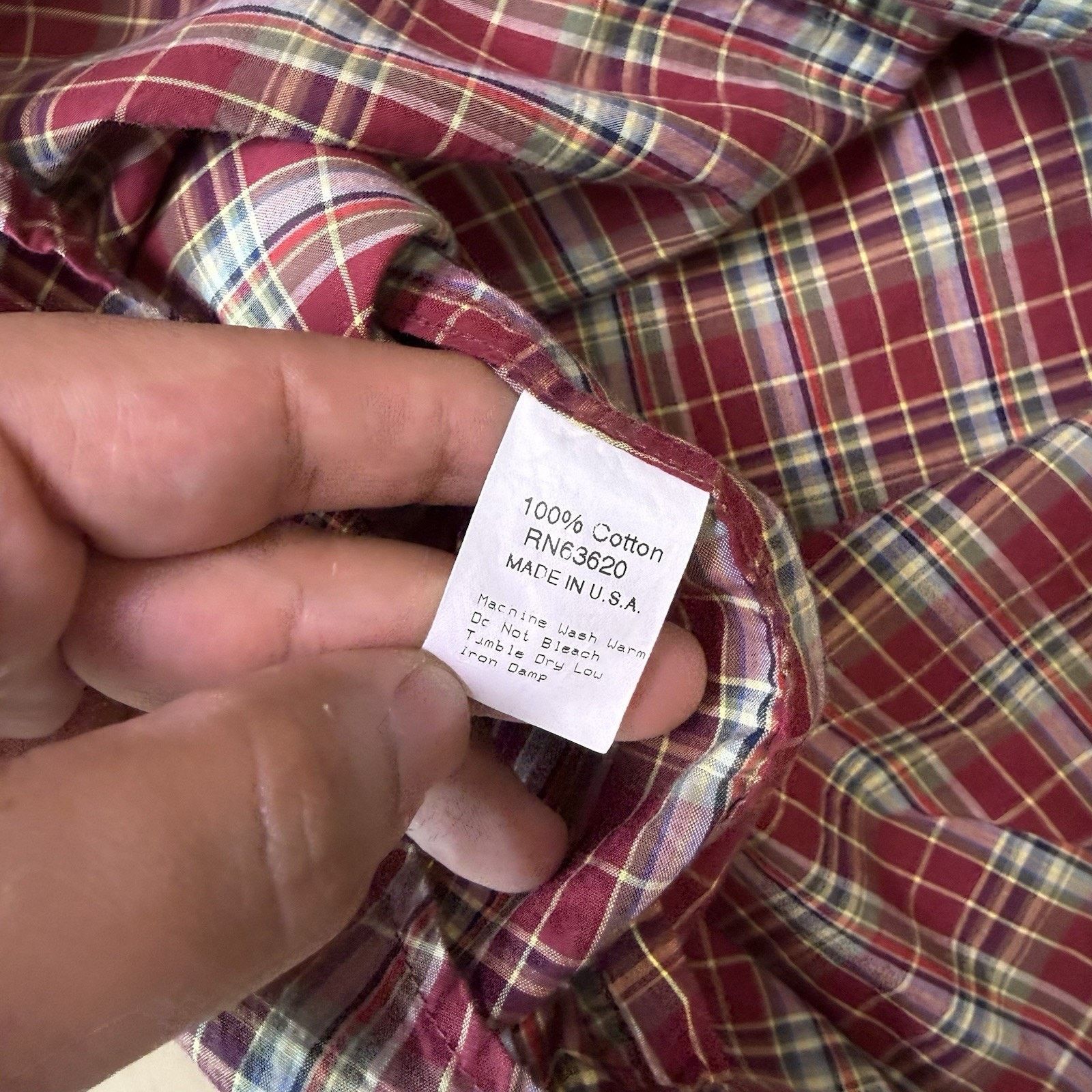 Gitman Bros. Gitman Bros Shirt Medium Multicolor Cotton Button Up 40th Size US M / EU 48-50 / 2 - 7 Thumbnail