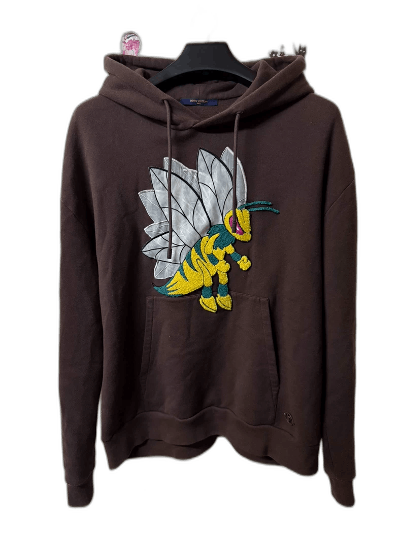 Louis Vuitton Louis Vuitton Bee Logo Long Sleeve Hoodie Size US XL / EU 56 / 4 - 1 Thumbnail