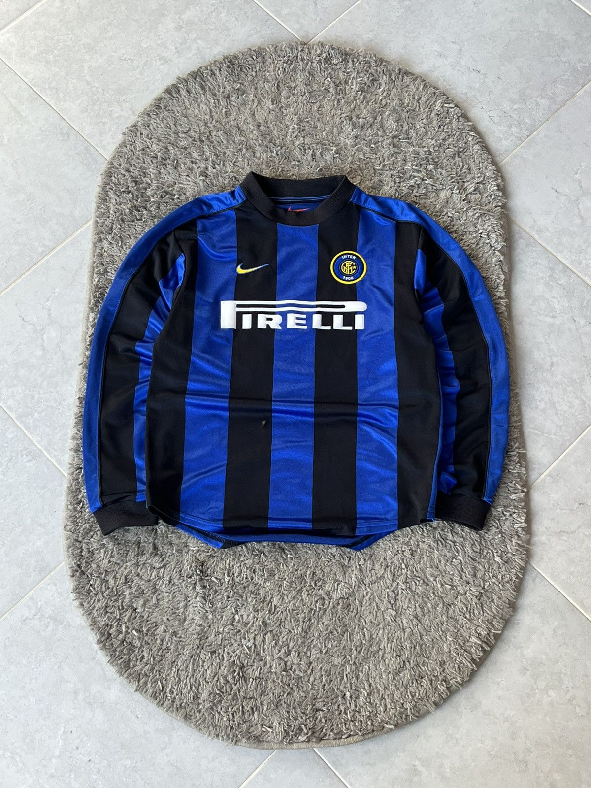 Nike Vintage Longslive Soccer Jersey Inter Size US XS / EU 42 / 0 - 1 Thumbnail