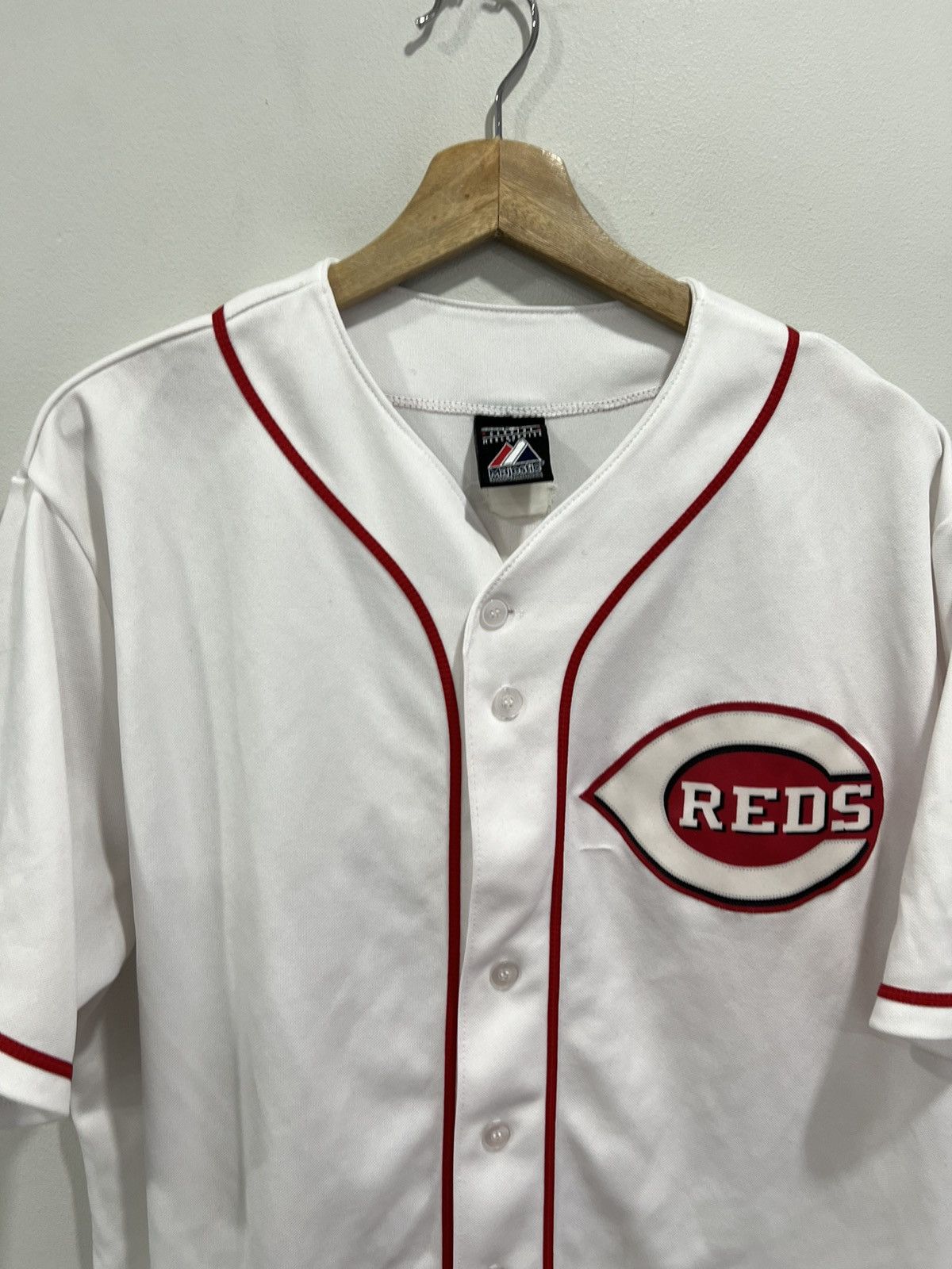 Vintage Vintage Cincinatti Reds Bruce Baseball Jersey Size US L / EU 52-54 / 3 - 3 Thumbnail
