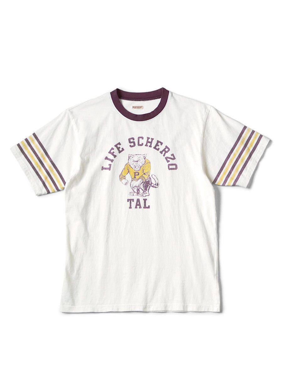 Kapital kapital College CATPITAL Ringer T-shirt Size US S / EU 44-46 / 1 - 1 Preview