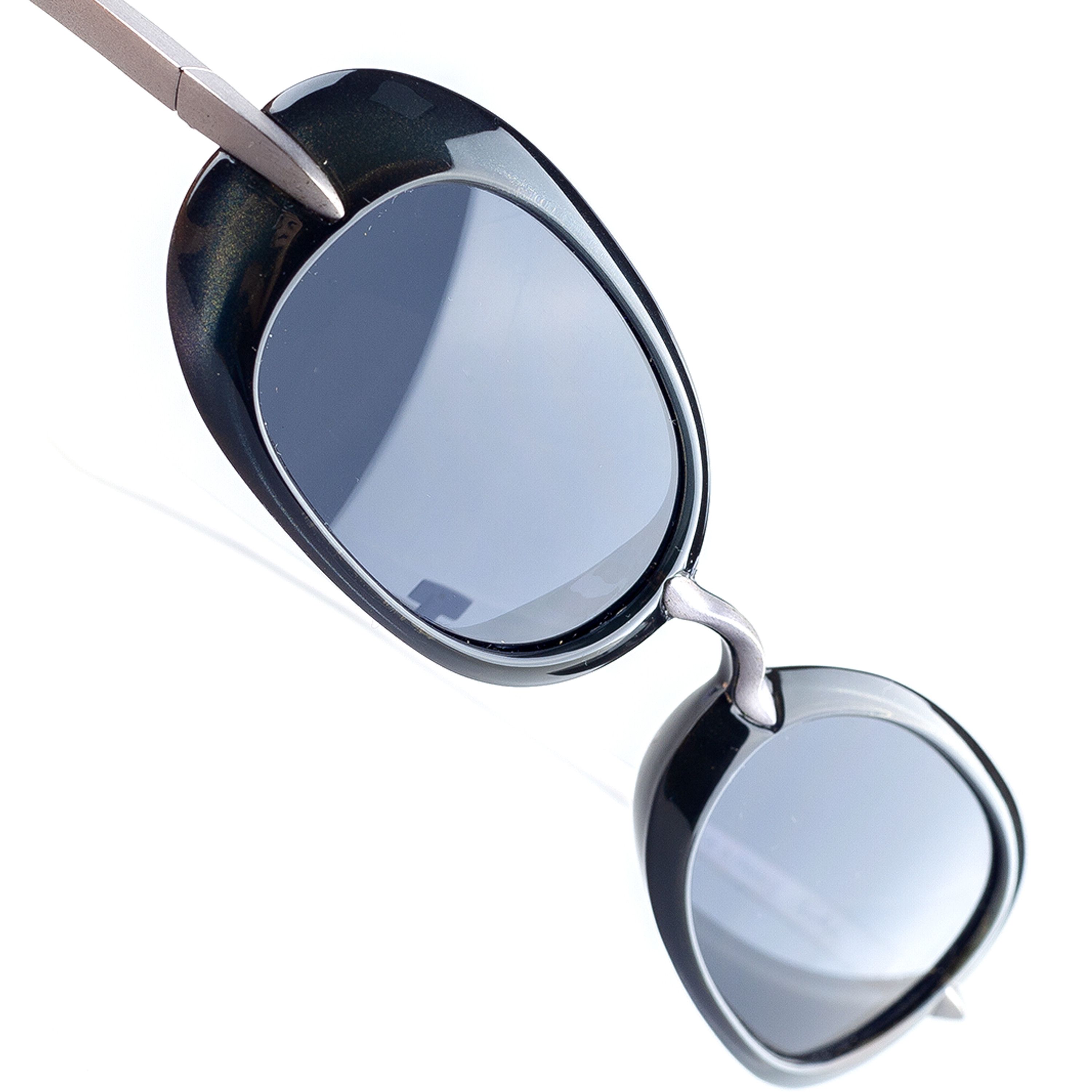 Thierry Mugler Thierry Mugler 6503 14 C.3 Vintage Oval Sunglasses Size ONE SIZE - 4 Thumbnail