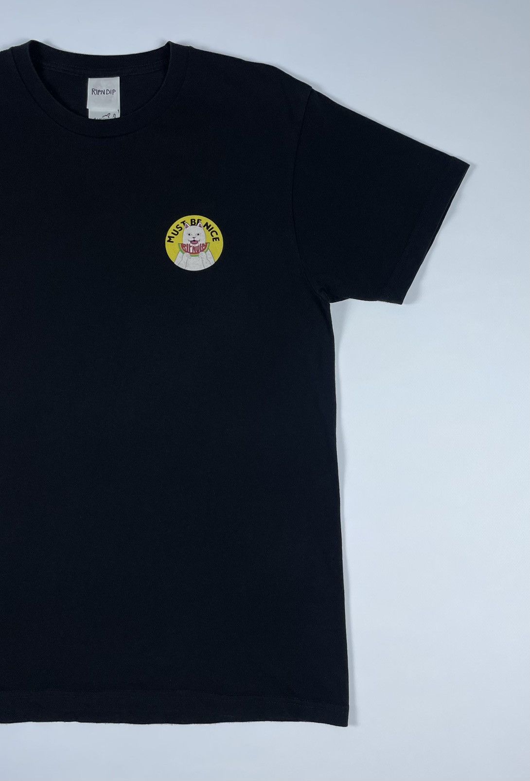 RIPNDIP RIPNDIP Cat graphic big logo T-shirt Size US M / EU 48-50 / 2 - 4 Thumbnail