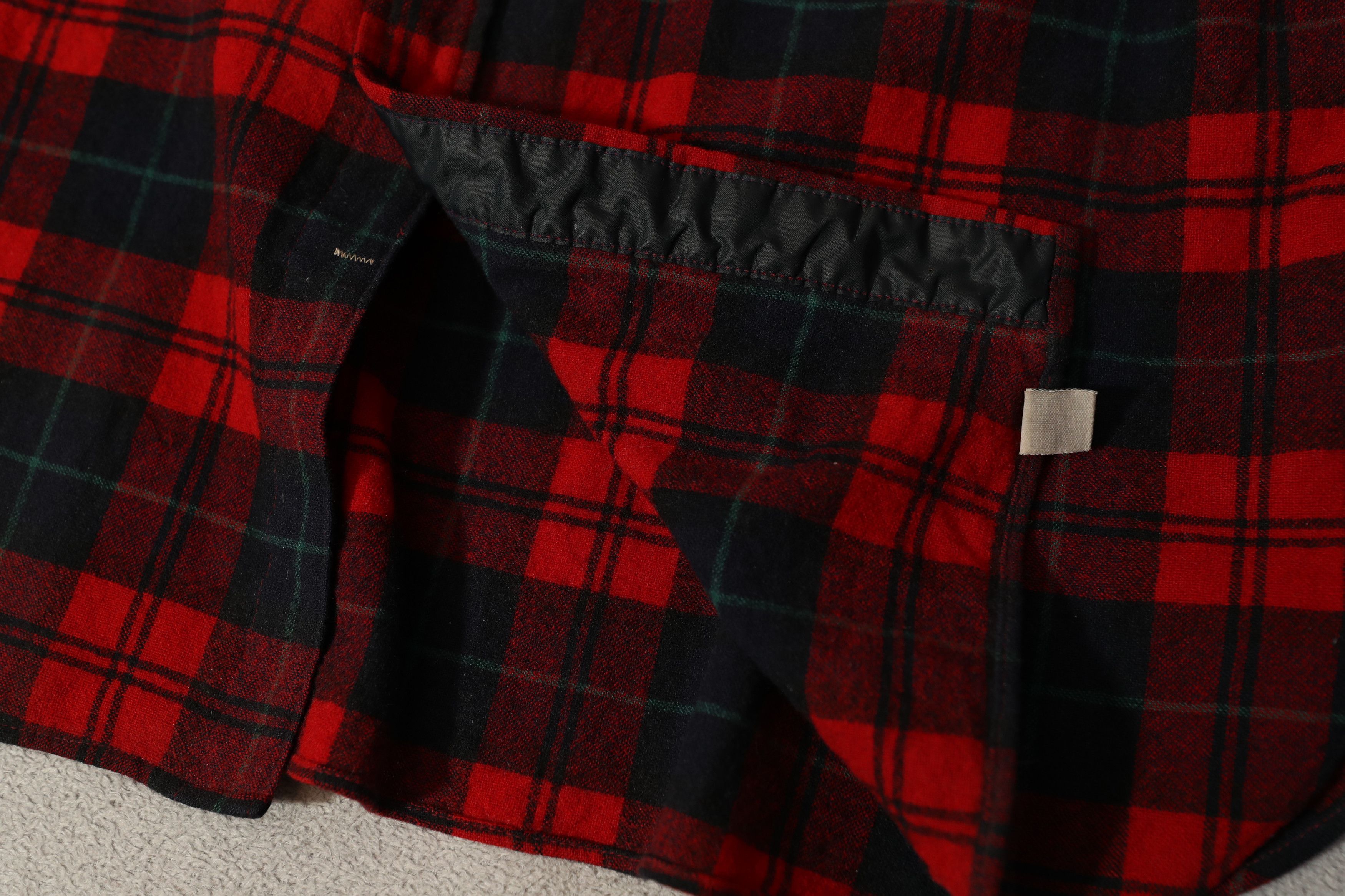 Pendleton Vintage Pendleton Wool Red Tartan Flannel (XL) Size US XL / EU 56 / 4 - 4 Thumbnail