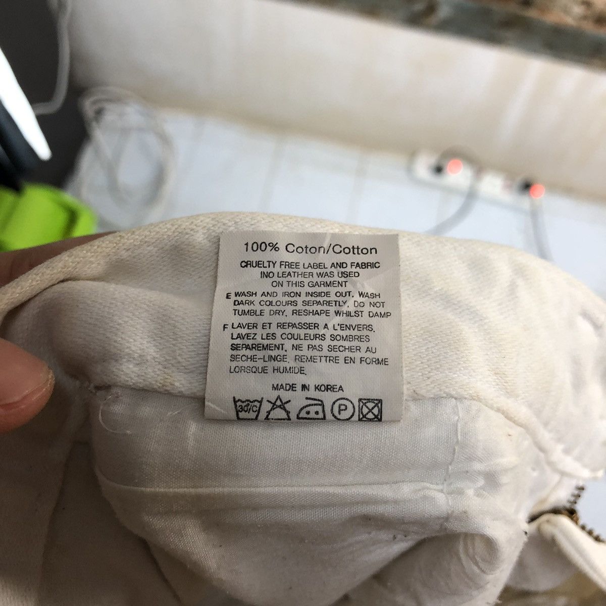 Vintage Authentic White utility tactical cargo vintage Pants #A2384 Size US 31 - 22 Thumbnail