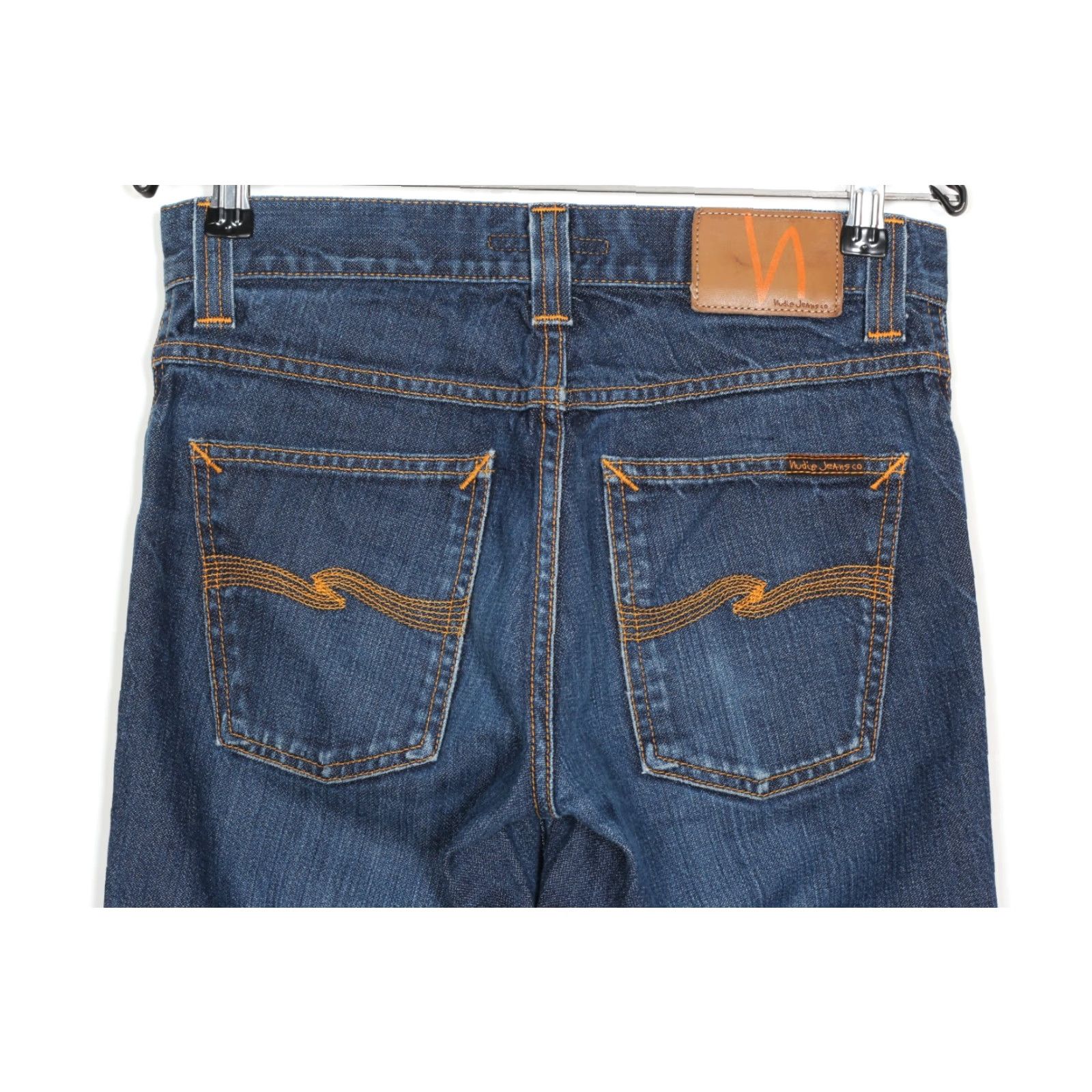 Nudie Jeans NUDIE JEANS SLIM JIM ORG DRY BROKEN TWILL Jeans Men Size W29 L32 29/32 Blue 5-Pocket Denim Straight Vintage No Size US 29 - 3 Thumbnail