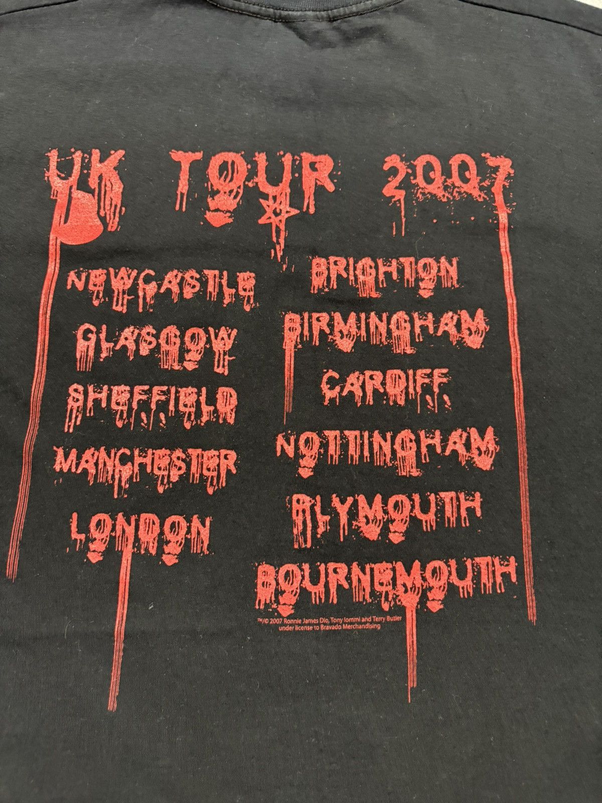 Band Tees Heaven & Hell Rules UK Tour 2007 Vintage Band T Shirt Rock Size US XL / EU 56 / 4 - 13 Thumbnail