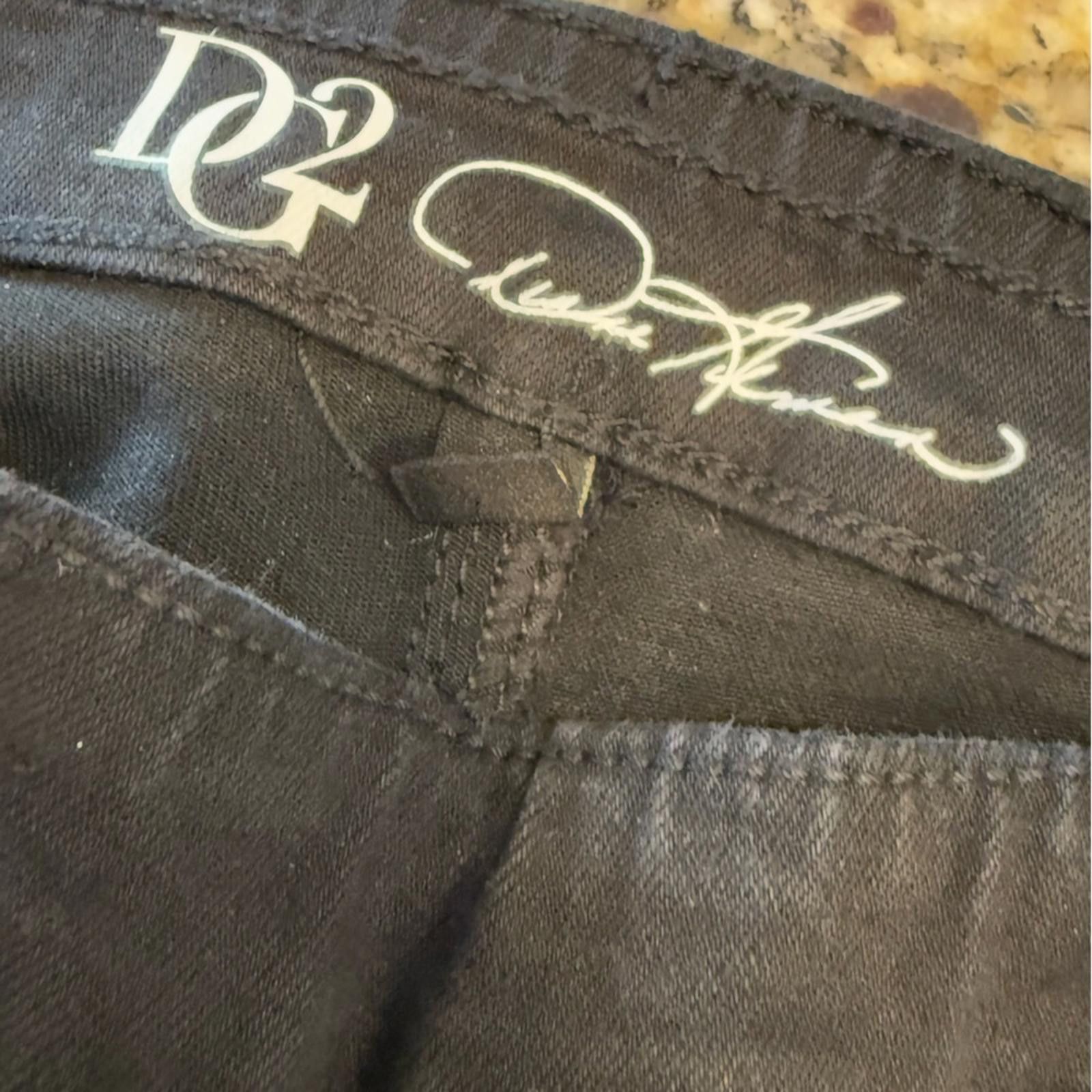 Other DG2 black denim jeans SZ XXS Size 25" / US 0 / IT 36 - 3 Thumbnail