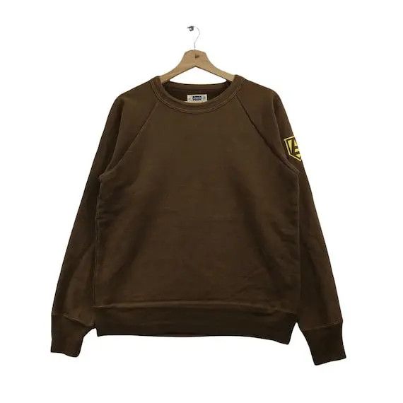 Japanese Brand Vtg 90’ ARMERS UNION MADE Japan Heavy Cotton Sweatshirt Size US M / EU 48-50 / 2 - 1 Thumbnail