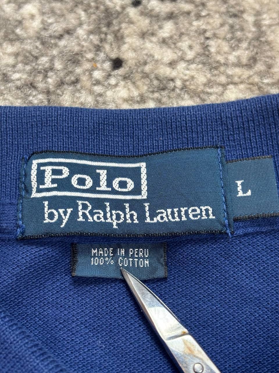 Polo Ralph Lauren Polo Ralph Lauren Blue Polo • Made in Peru • Size L Size US L / EU 52-54 / 3 - 10 Thumbnail