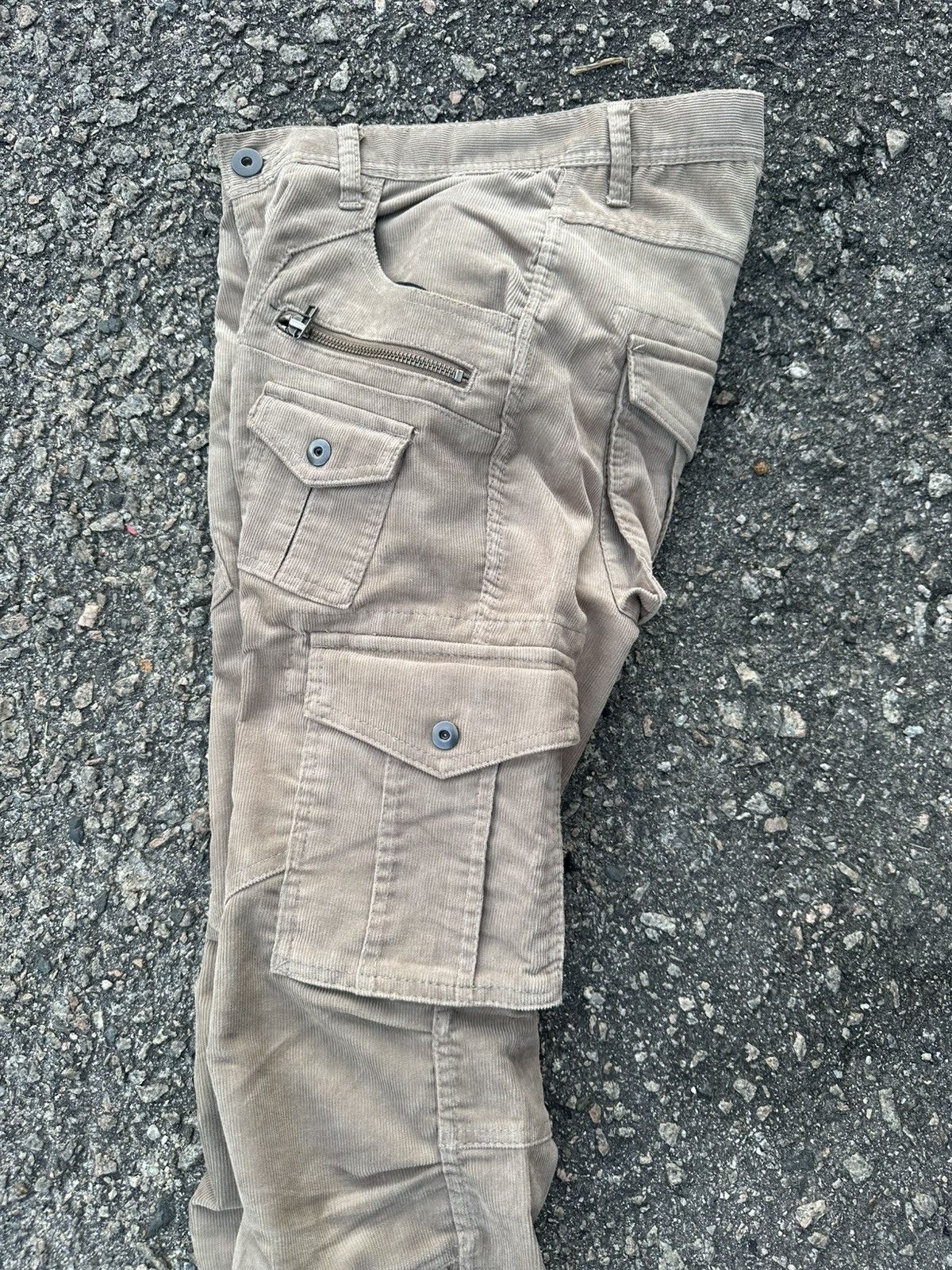 If Six Was Nine CONDUROY CARGO PANTS RATTLE TRAP SENDITIONARIES STYLE Size US 31 - 15 Thumbnail