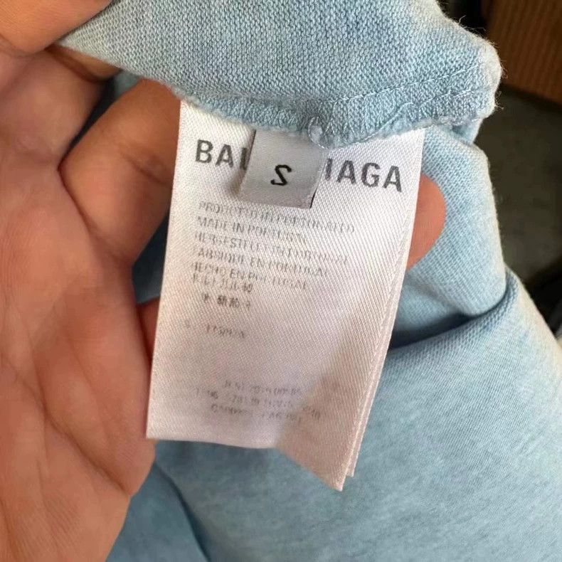 Balenciaga Balenciaga Haze blue lock short sleeves Size US S / EU 44-46 / 1 - 4 Thumbnail