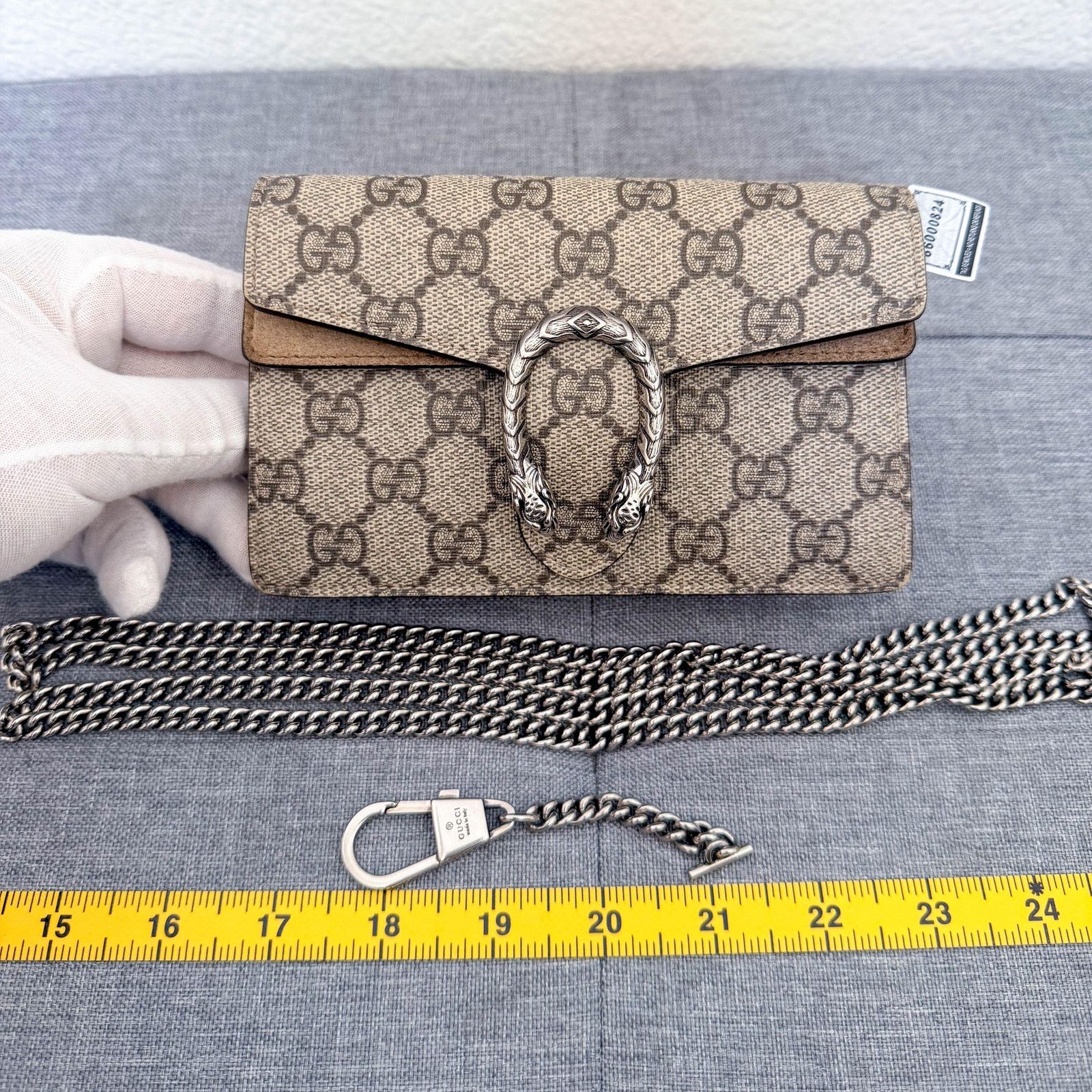 Gucci Gucci Mini Dionysus GG Supreme Chain Bag-2 Size ONE SIZE - 2 Thumbnail