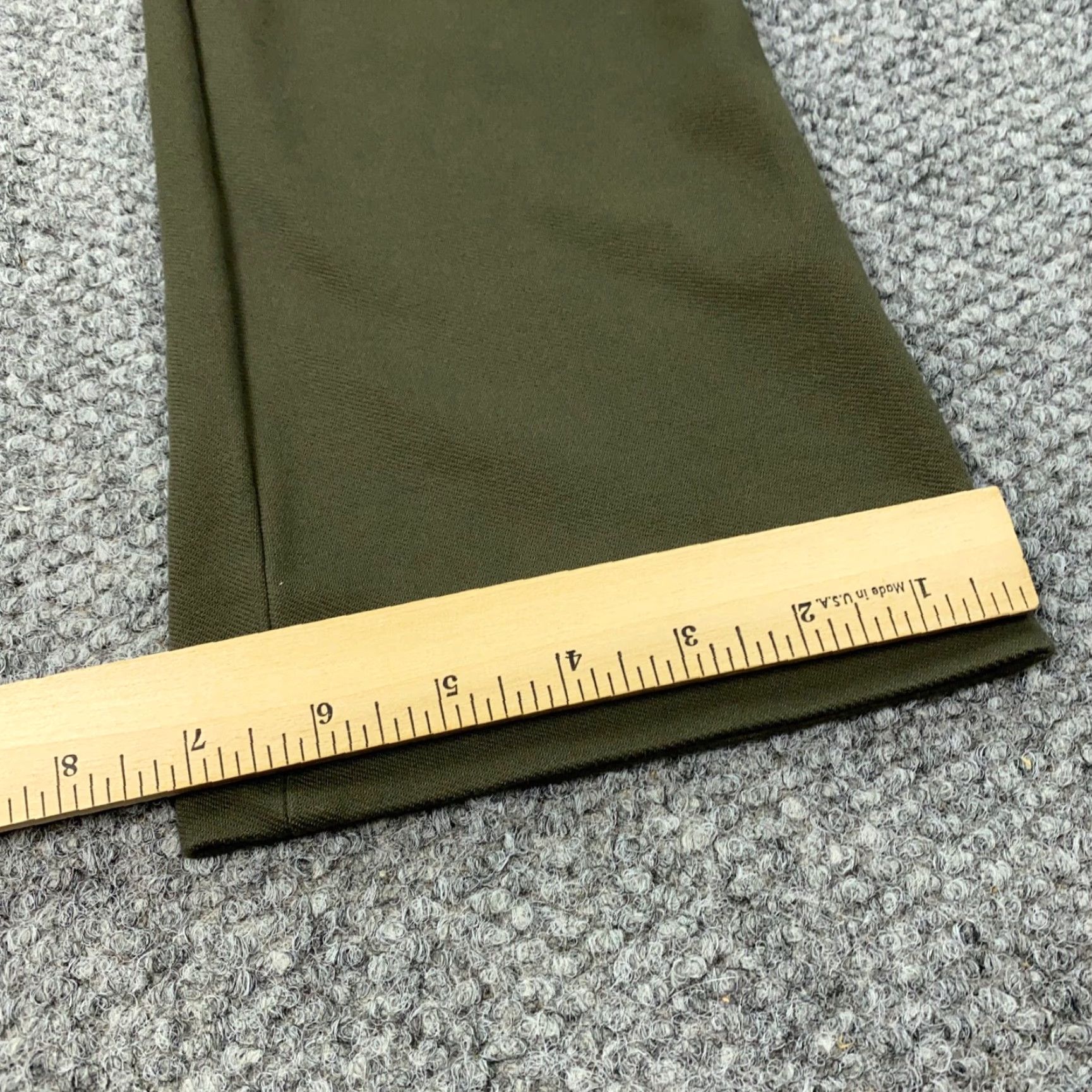 Talbots Talbots Montauk Pants Olive Womens Petites Size 6P Stretch Pull On Mid-Rise Size 28" / US 6 / IT 42 - 5 Thumbnail