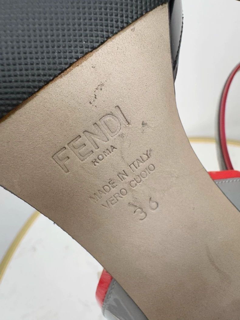 Fendi Fendi Women’s High Heels with Red Accents Size US 6 / IT 36 - 6 Thumbnail