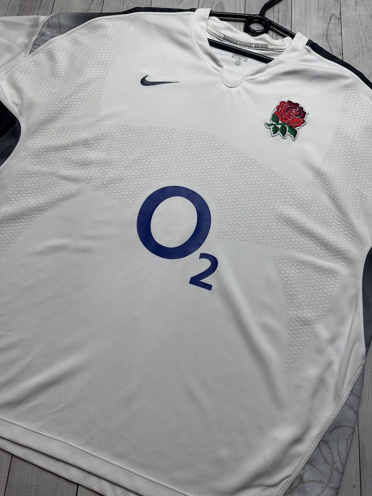 Nike × Vintage Vintage Nike England rugby shirt jersey size XL logo Size US XL / EU 56 / 4 - 3 Thumbnail