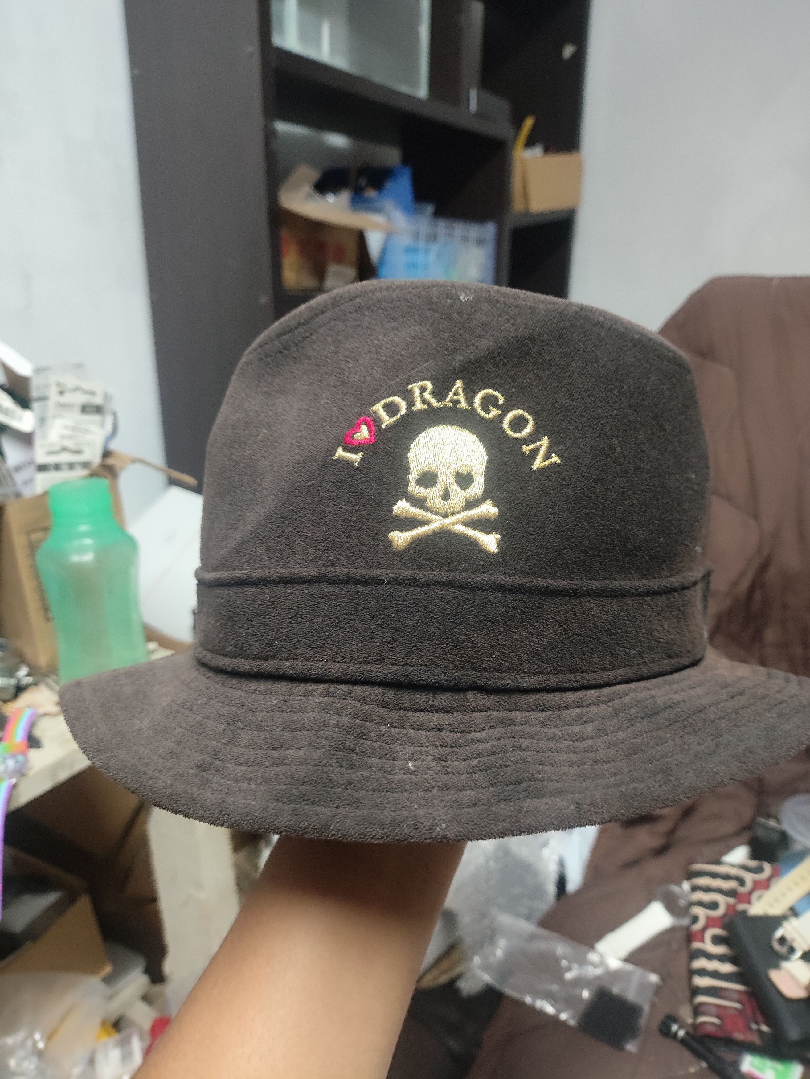 Other × Vintage DRAGON ❌ SKULLS HAT KYOTO JAPAN (RARE ITEM) Size ONE SIZE - 1 Thumbnail