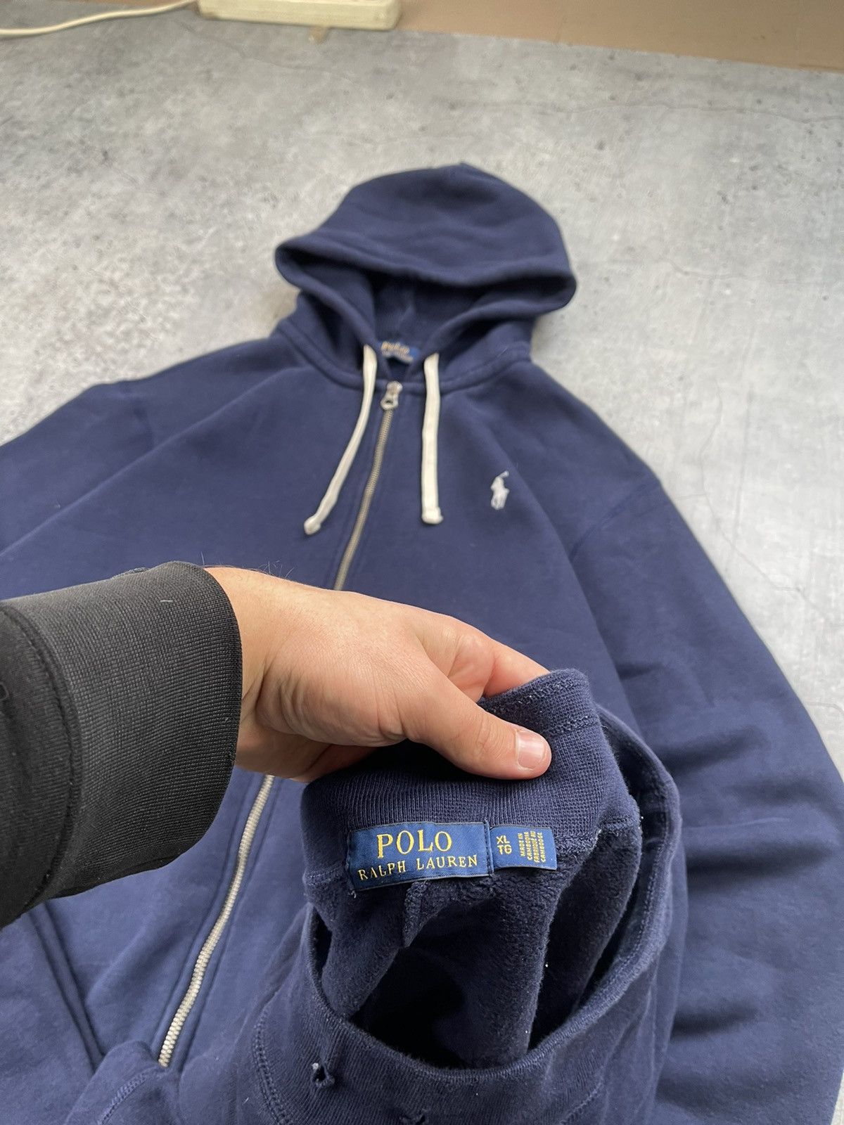 Polo Ralph Lauren × Vintage Mens Vintage Polo Ralph Lauren suits pants zip hoodie y2k Size US XL / EU 56 / 4 - 5 Thumbnail