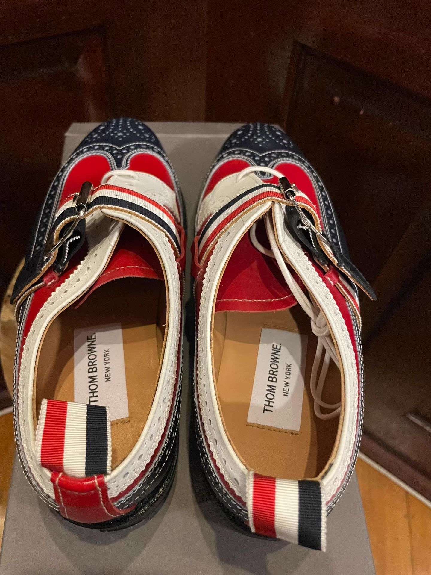 Thom Browne Thom Browne Brogue Leather Shoes。Ｑ25 Size US 9 / IT 39 - 3 Thumbnail