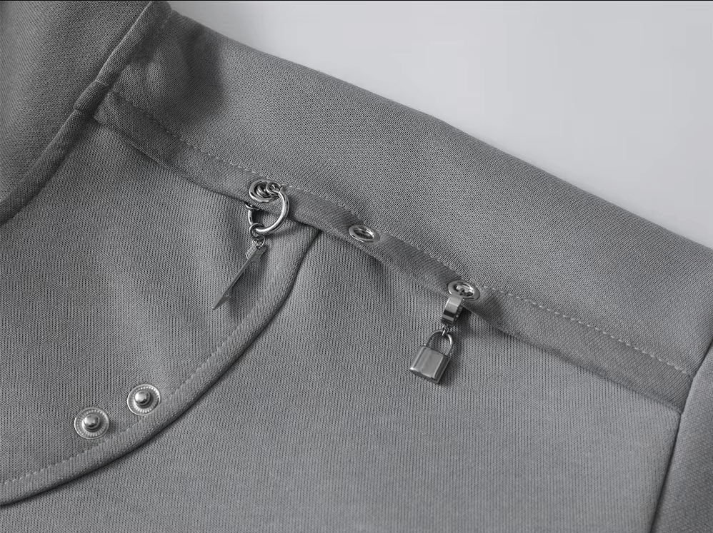 Japanese Brand × Vintage "Vowel-Gray-L" Hoodie Size US L / EU 52-54 / 3 - 3 Thumbnail