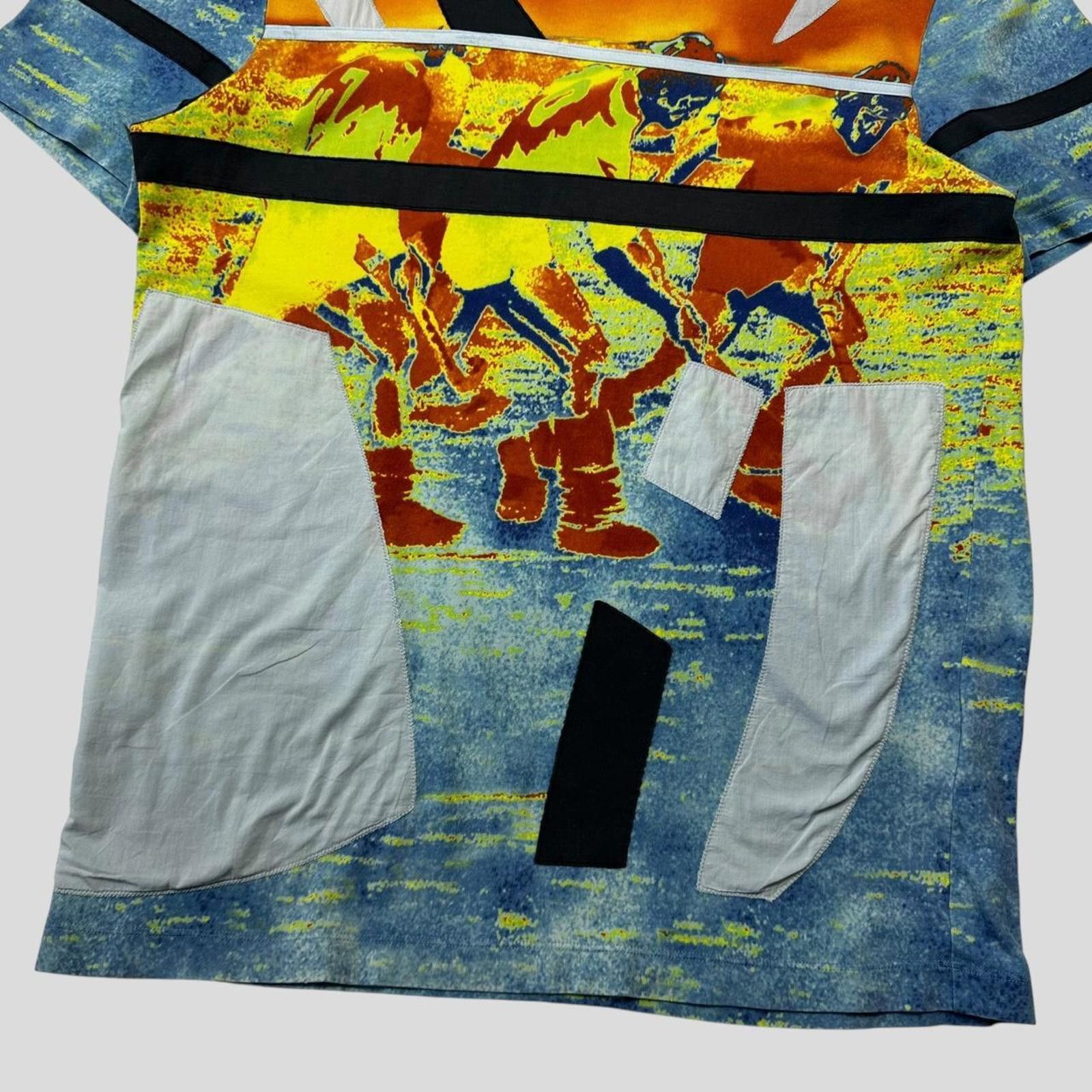 Prada Prada Sport 00’s Thermal Heatmap Patchwork T-shirt - L (M) Size US M / EU 48-50 / 2 - 2 Thumbnail