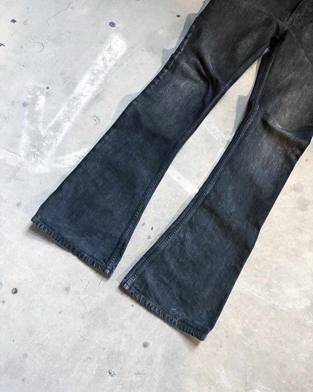 Balenciaga S/S22 GREY/BROWN BOOTCUT DENIM Size US 32 / EU 48 - 7 Thumbnail