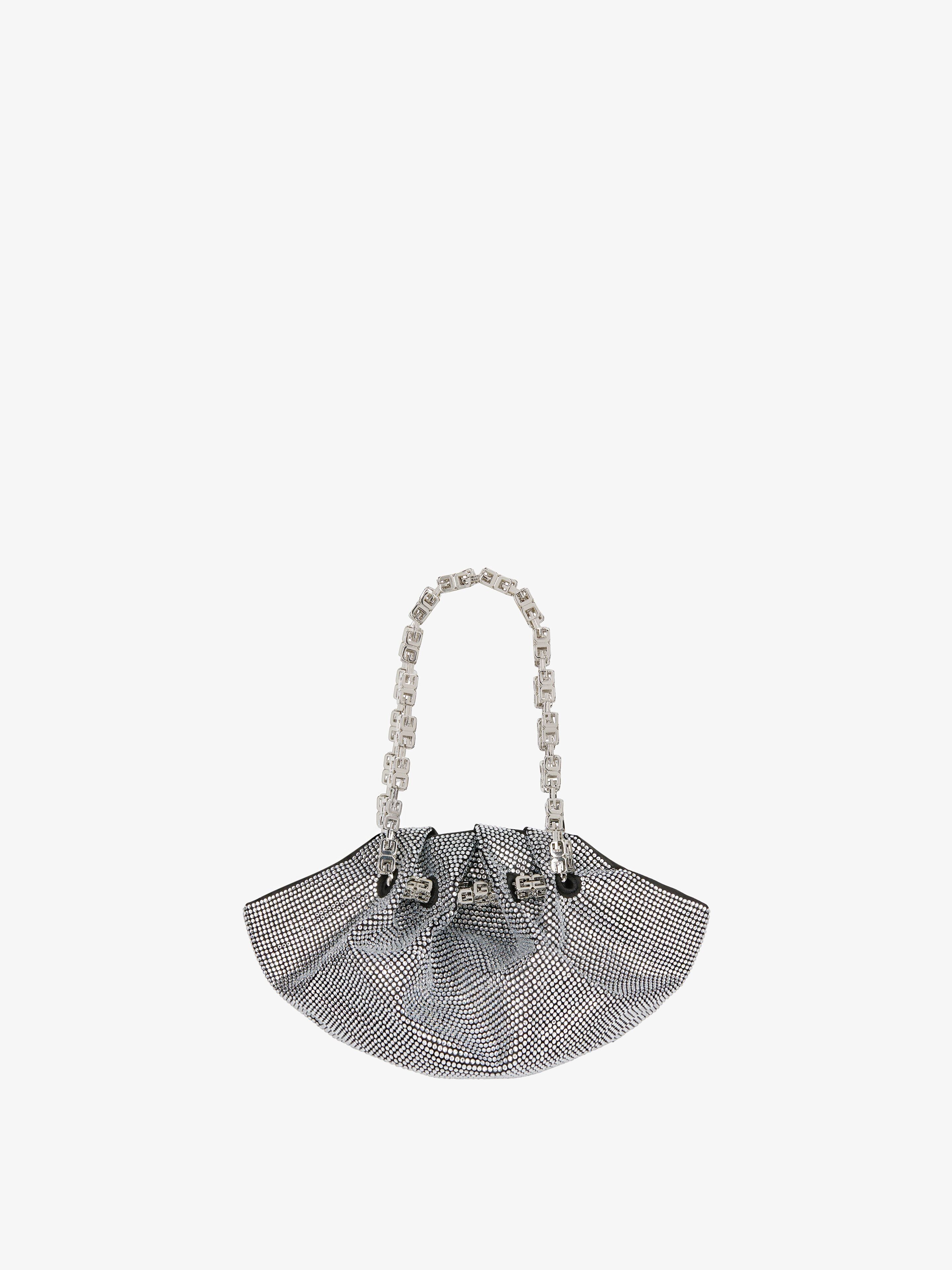 Givenchy o1srvl11e0825 Size: OS / Mini Kenny Bag Strass in Silver Size ONE SIZE - 3 Thumbnail