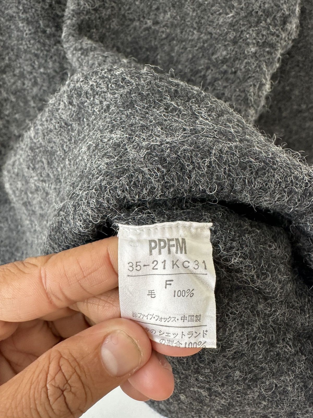PPFM PPFM Turtleneck Knitwear Size US S / EU 44-46 / 1 - 8 Thumbnail