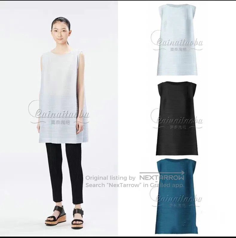 Issey Miyake Issey Miyake Black Spring Top Size L / US 10 / IT 46 - 1 Thumbnail