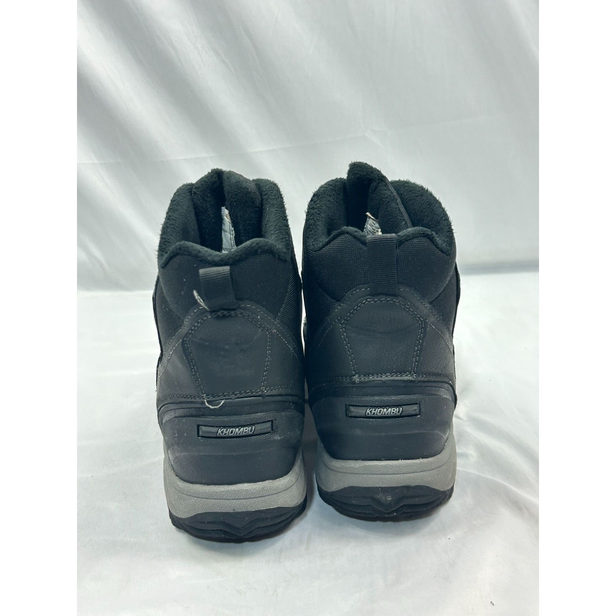 Other Khombu Mason Boots Women Size 10M Black Winter Ankle Zip Fau Size US 10 / IT 40 - 3 Thumbnail