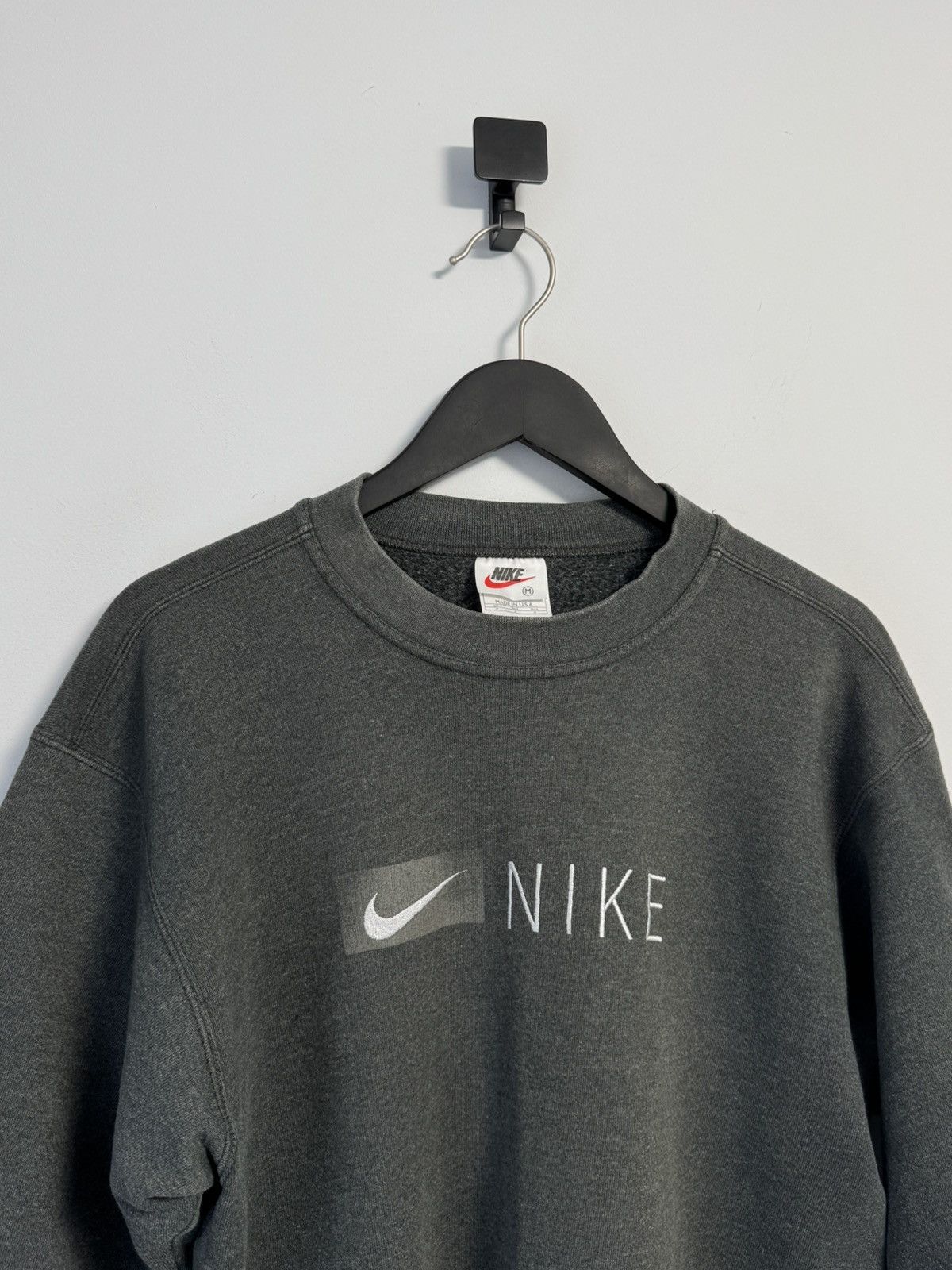 Nike Nike Vintage Sweatshirt 90’S Style Hype Big Logo Size US M / EU 48-50 / 2 - 2 Thumbnail
