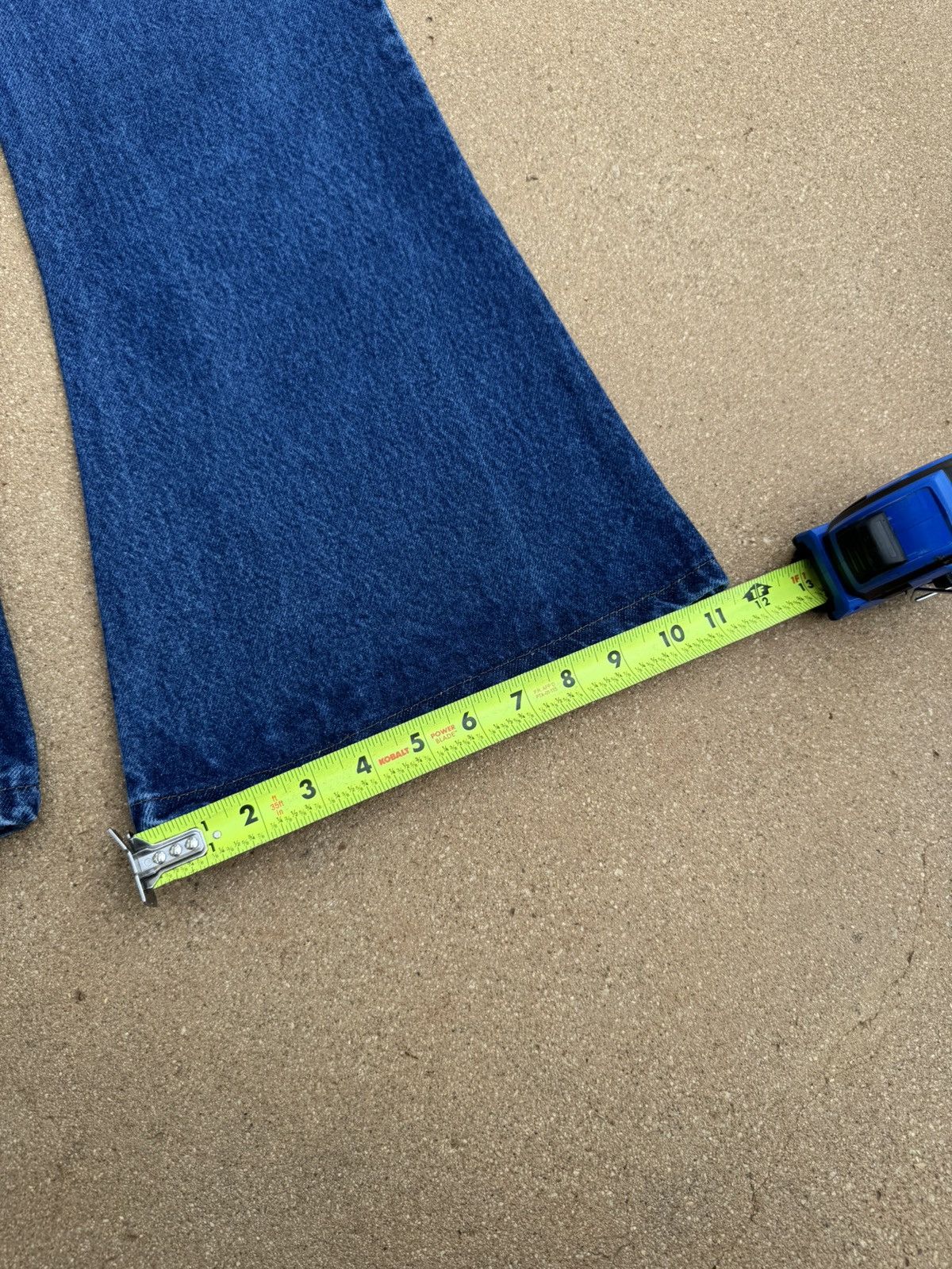 Levi's Vtg 80’s Levi’s 684 Orange Tab Bellbottom Flare Jeans 31x28 Size US 31 - 11 Thumbnail