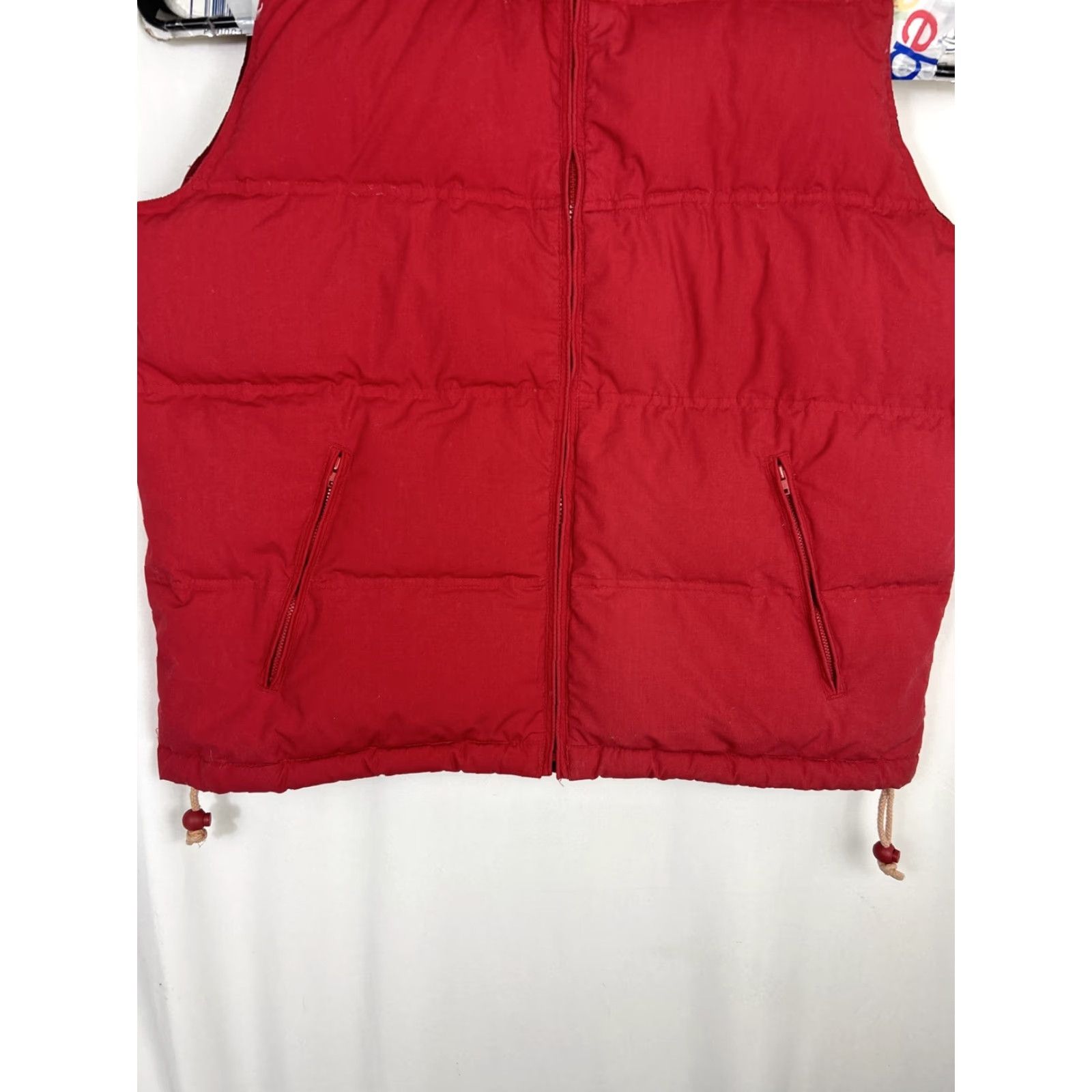 Vintage VINTAGE Northwest Territory Vest Mens L Red Down Insulated Pockets 90s Parka Full Zip Hooded Lightweight Wind-Resistant Rain-Resistant Casual Travel"} Size US L / EU 52-54 / 3 - 5 Thumbnail