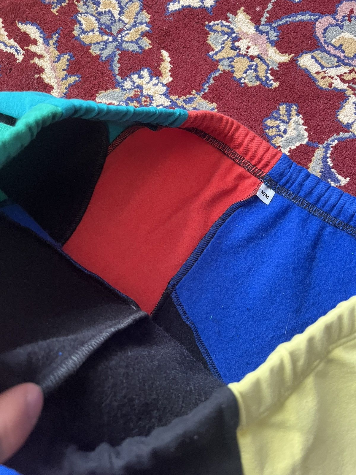 Lil Peep Custom Patchwork “Lil Peep” Style Rebuild SweatPants 1of1 Size US 32 / EU 48 - 7 Thumbnail