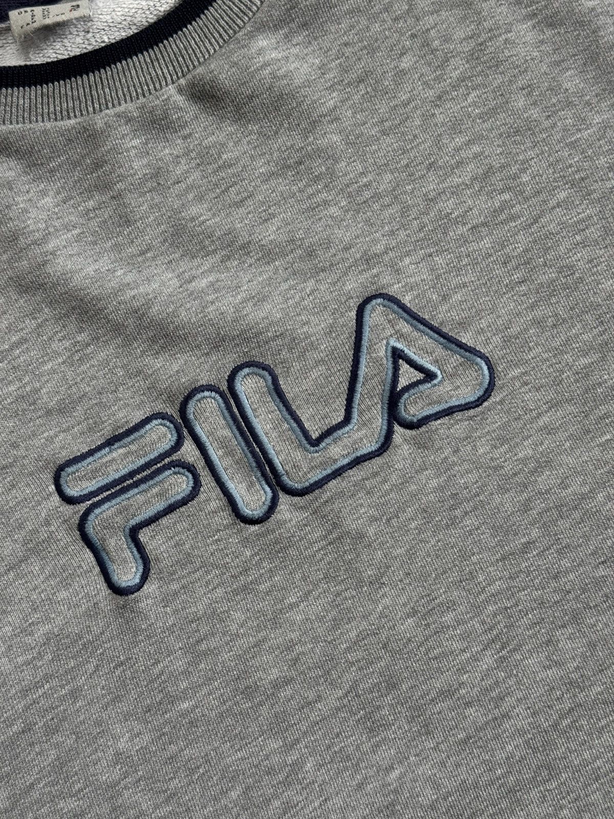 Fila Fila XL/size retro 90s sweatshirts pullover jumper big logo Size US XL / EU 56 / 4 - 5 Thumbnail