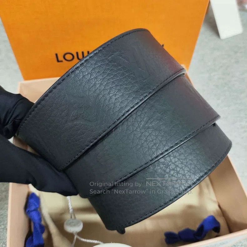 Louis Vuitton Louis Vuitton Full Leather Belt Size ONE SIZE - 2 Thumbnail