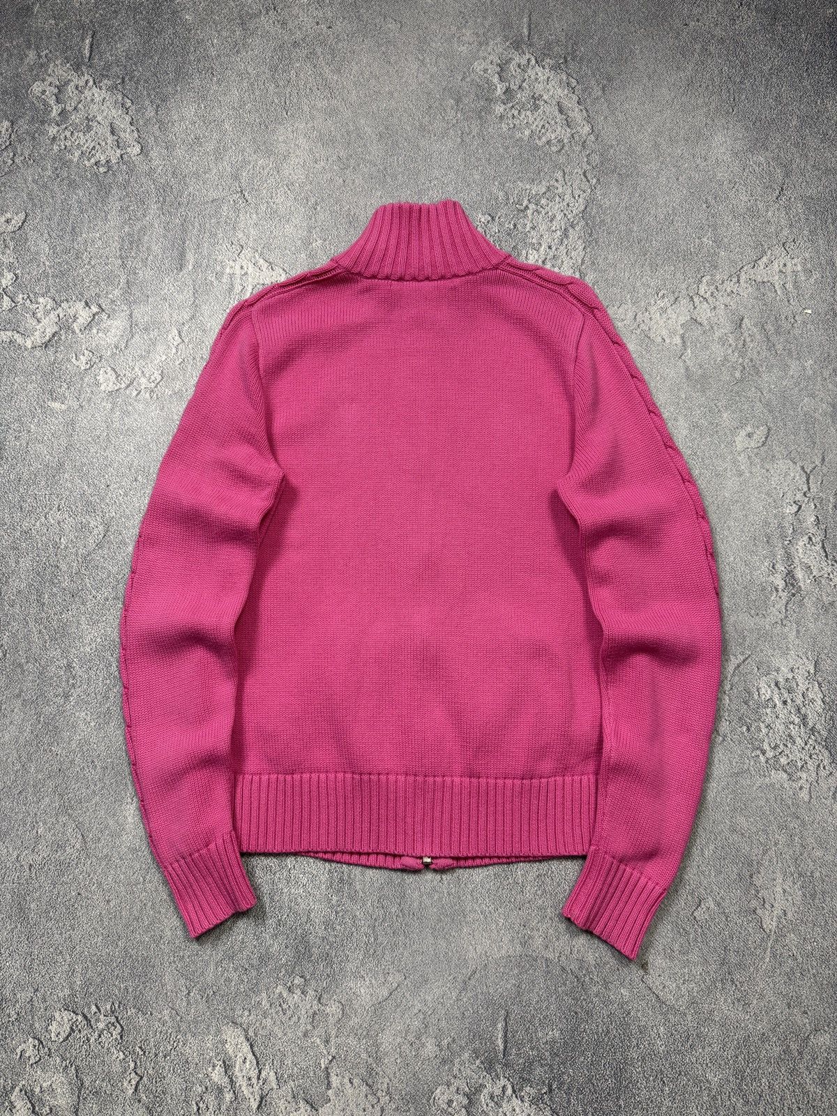 Polo Ralph Lauren Vintage Polo Ralph Lauren Casual Stripe Zip Sweater Y2K Size L / US 10 / IT 46 - 7 Thumbnail