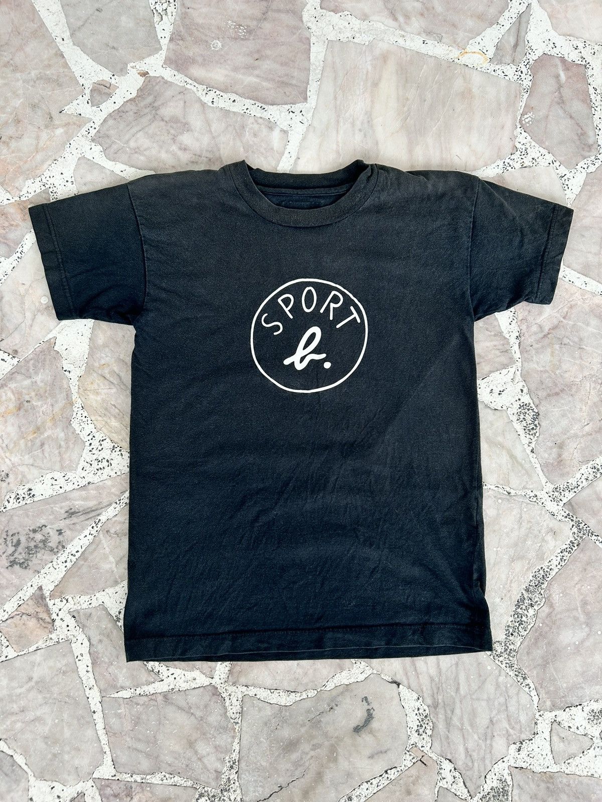 agnes b. Sport B. Vintage Fronthit Black Tee Size US S / EU 44-46 / 1 - 1 Thumbnail
